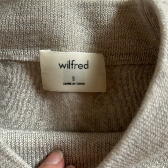 Wilfred long sleeve wool sweater - Picture 3 of 8